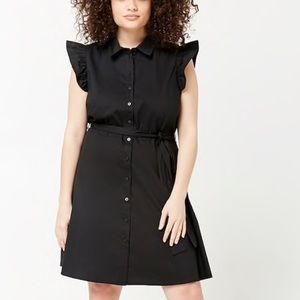 Forever21 2XL Black shirtdress NWOT